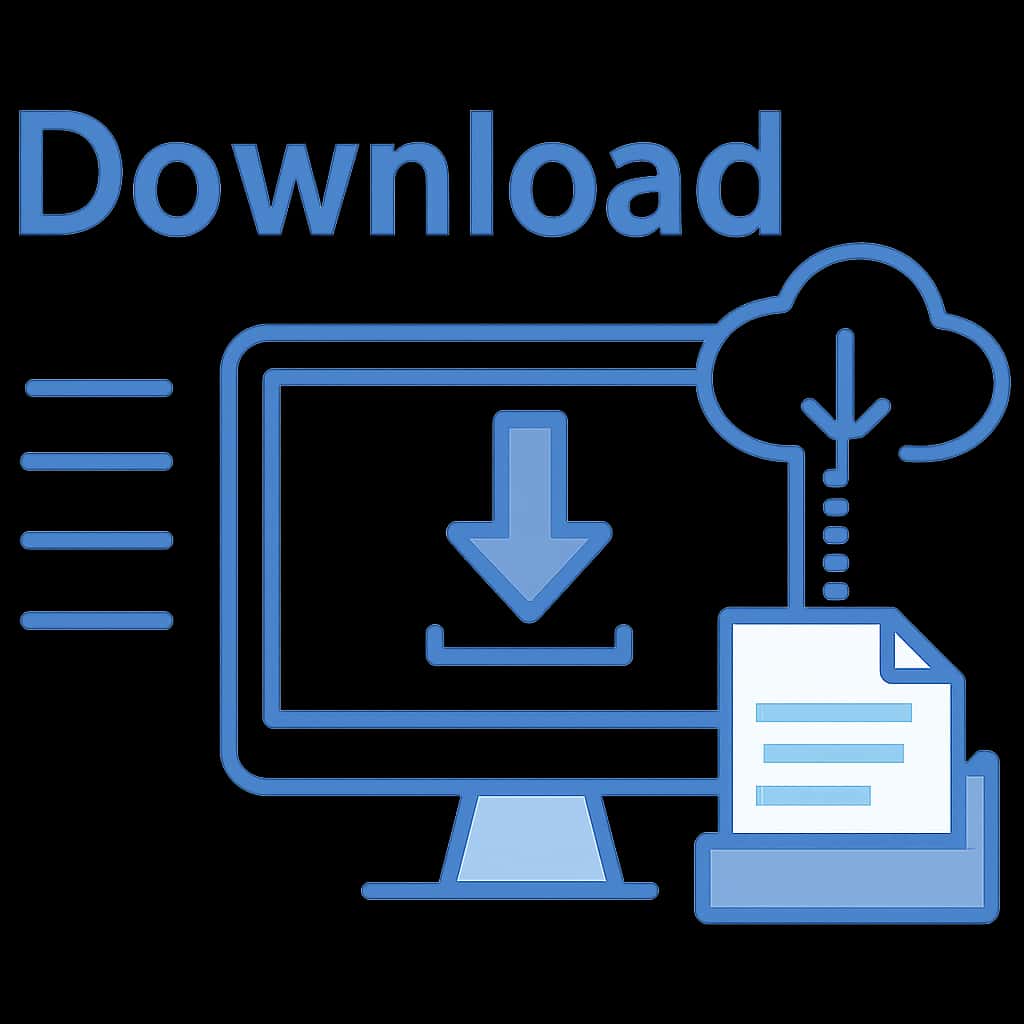 Illustration on how to download Du win.