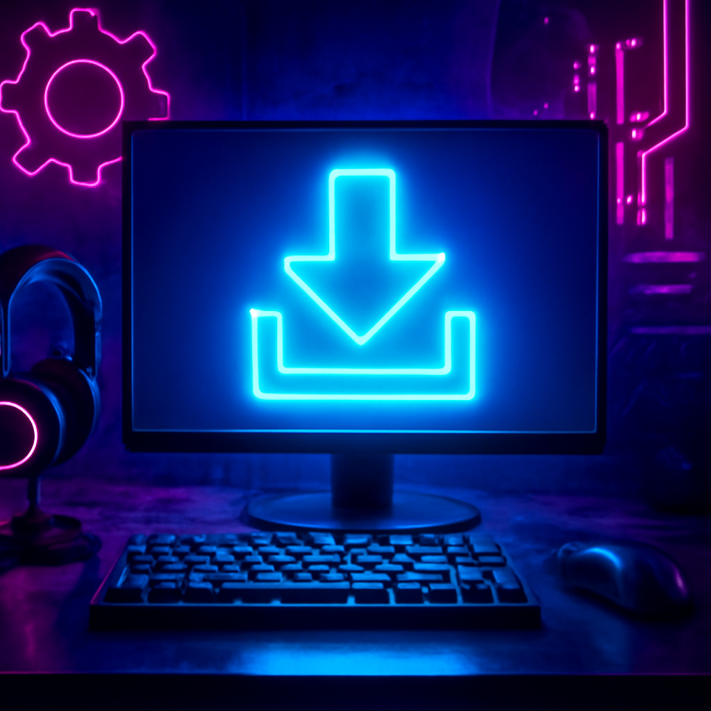 An educational diagram on the iOS installation steps for the Du win app.