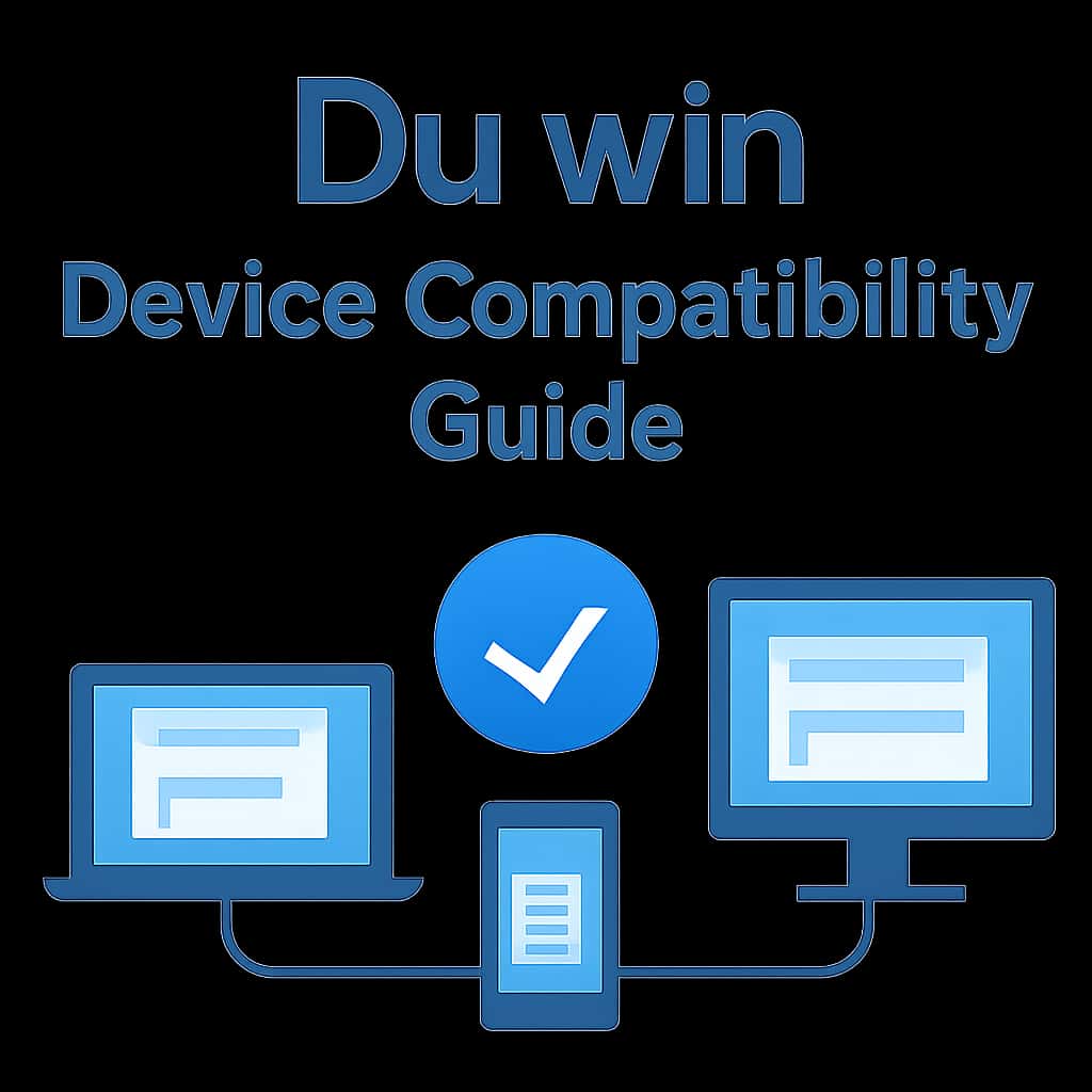 An educational diagram related to the Du win Device Compatibility Guide.