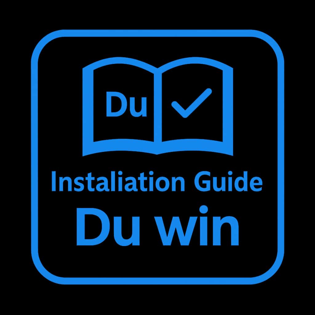 Icon for Installation Guide for Du win.
