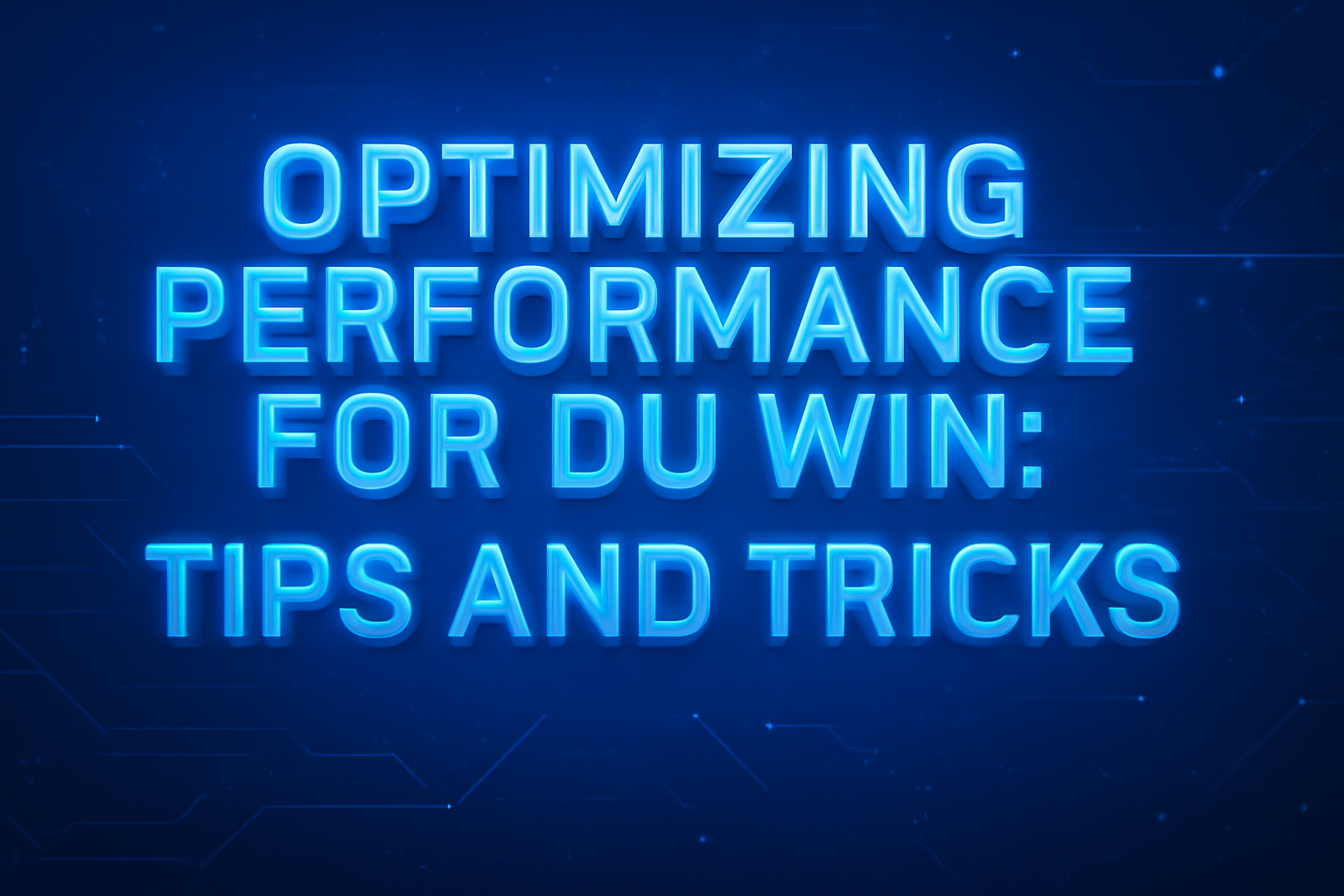 An informative graphic showcasing Du win Updates with a clean design.